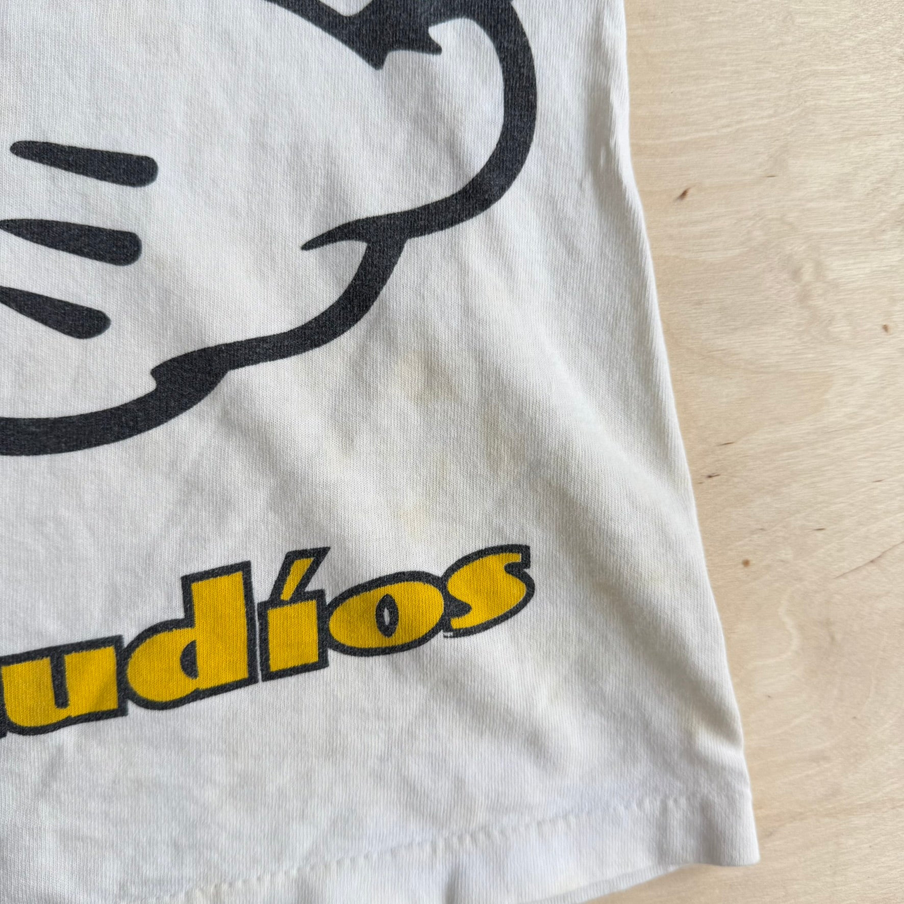 J- Vintage 90s Disney Mickey Mouse The Walt Disney Studio Jumbo Print Single Stitch Tee - XL
