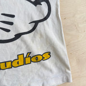 J- Vintage 90s Disney Mickey Mouse The Walt Disney Studio Jumbo Print Single Stitch Tee - XL