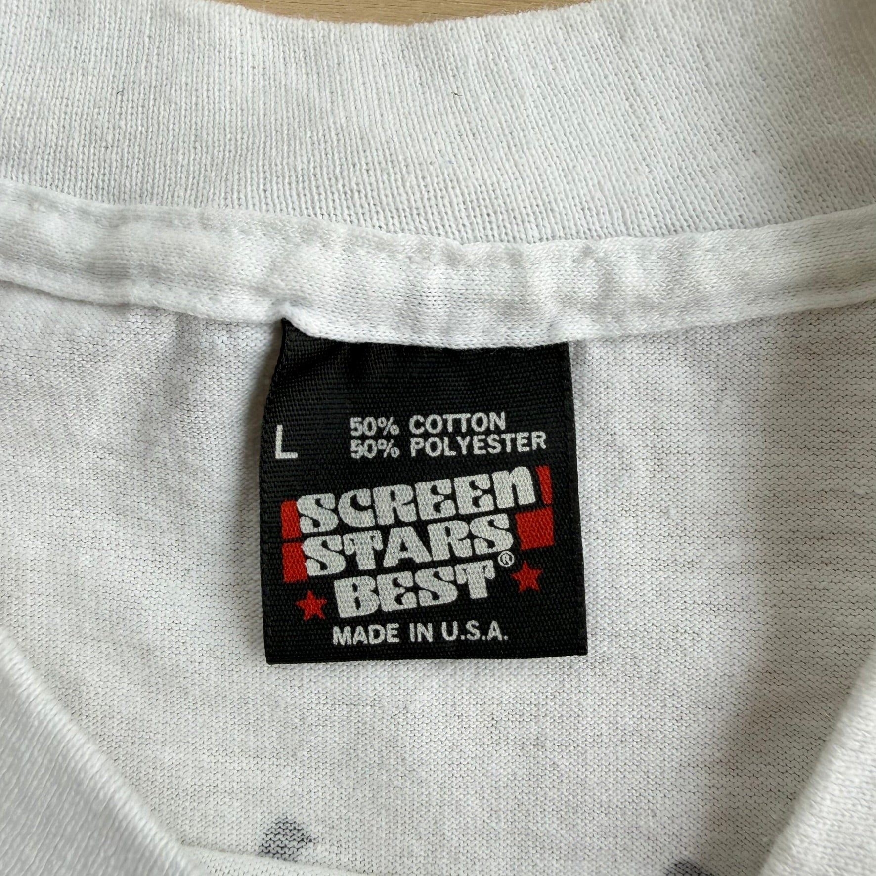 J- Vintage '86 Disney Disneyland Captain EO Opening Weekend Promo Made In USA Single Stitch Tee - L