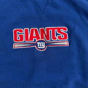 Vintage New York Giants NFL Embroidered Text & Logo Crewneck - XL