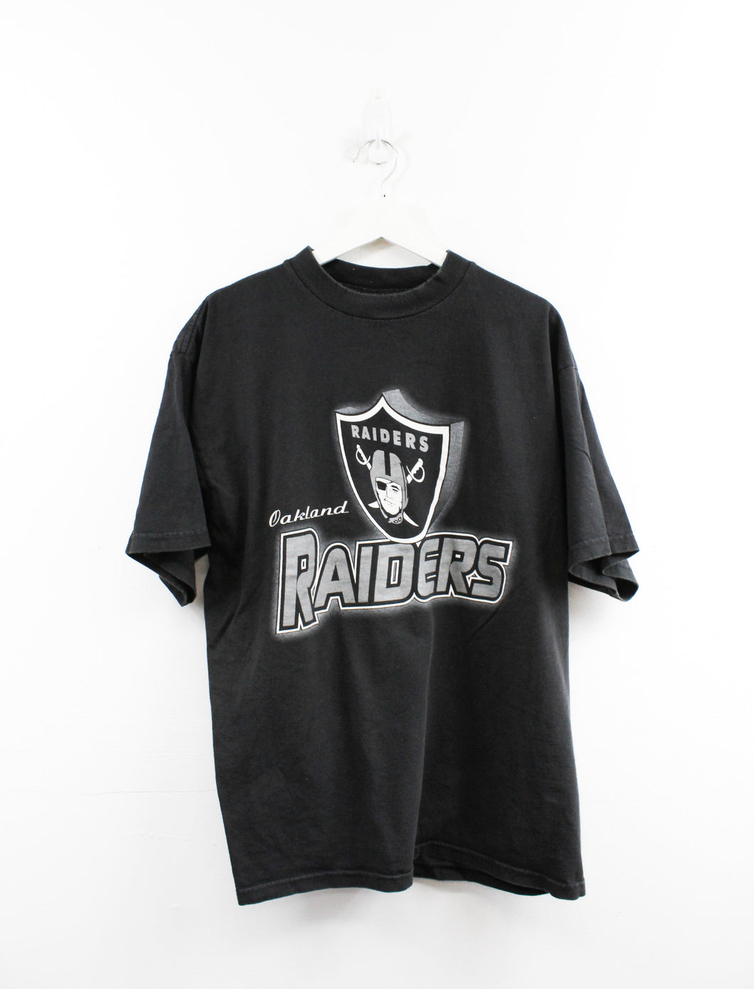 Vintage Logo 7 NFL Oakland Raiders Graphic Tee