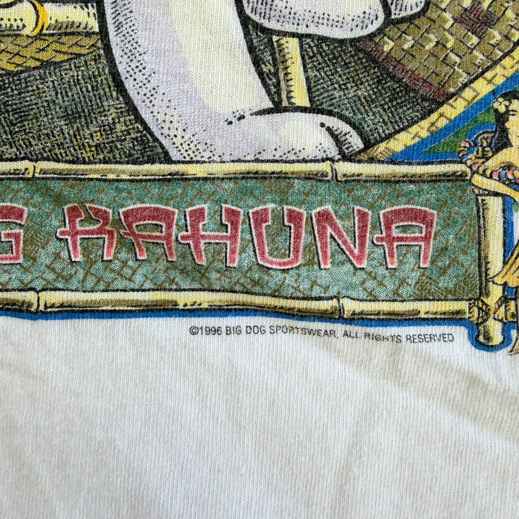J- Vintage '96 Big Dog Big Kahuna Graphic Tee - 2XL