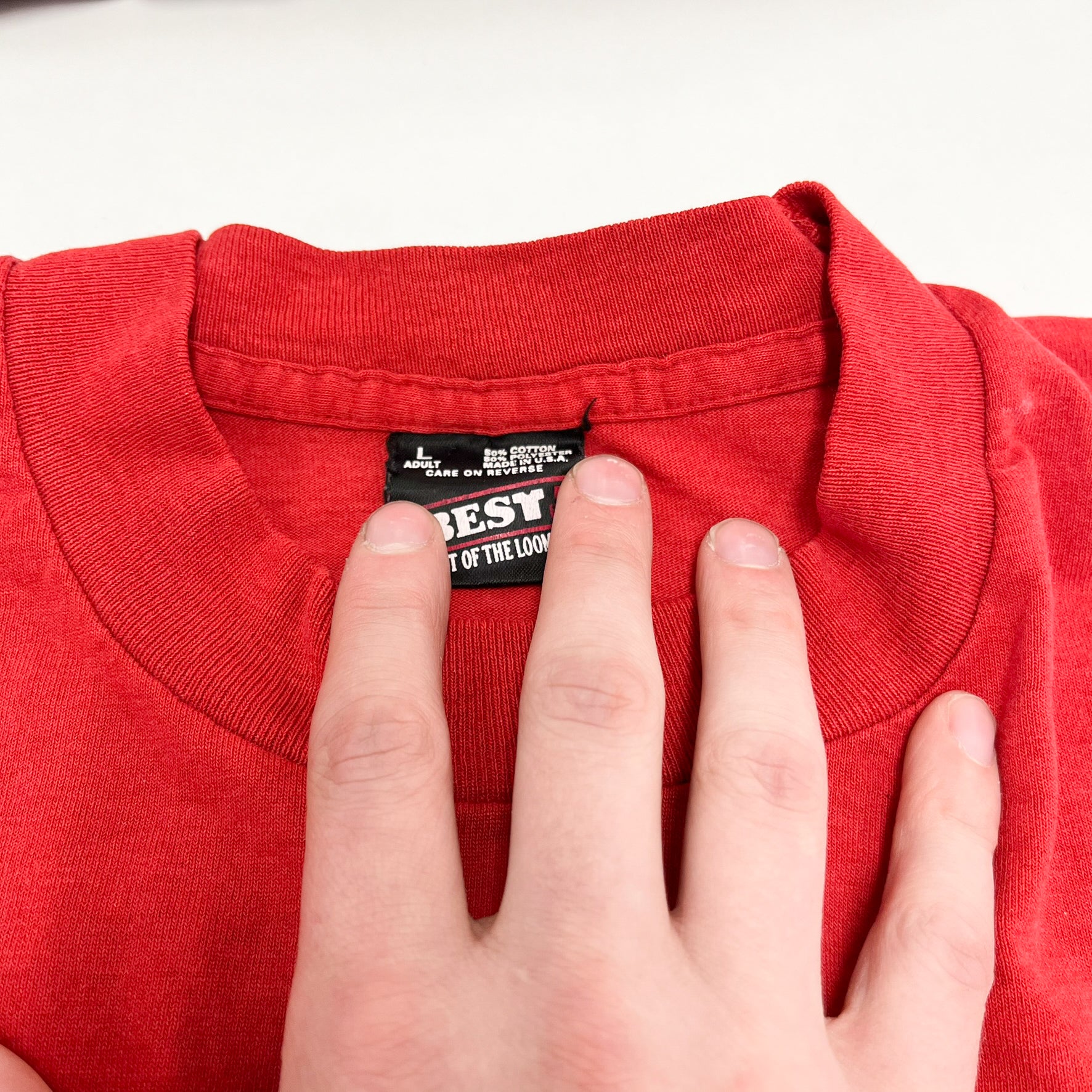 F- Vintage 95' Red River Arts Festival Graphic Single Stitch Tee