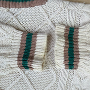 Vintage 90s Eddie Bauer Cable Knit Sweater - M