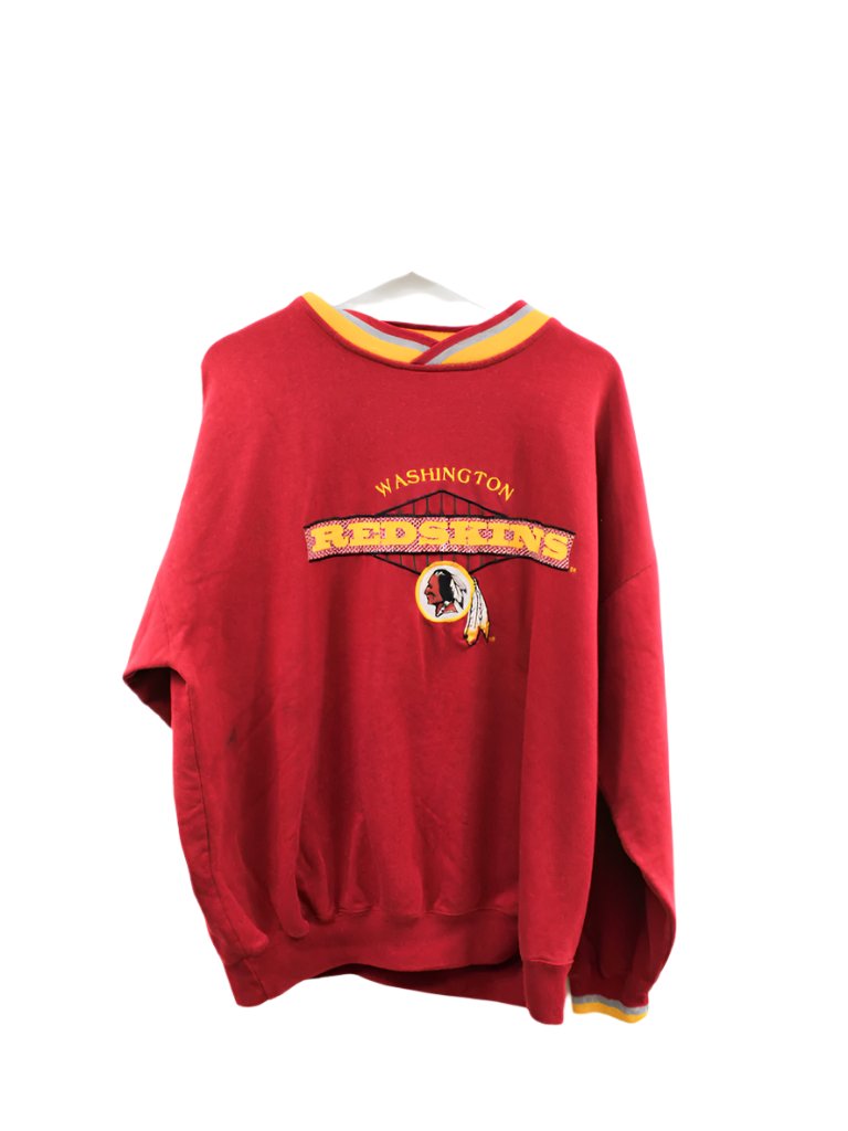 Z - Vintage Washington Commanders NFL Starter Embroidered Logo & Script Crewneck