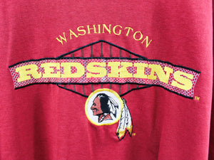 Z - Vintage Washington Commanders NFL Starter Embroidered Logo & Script Crewneck