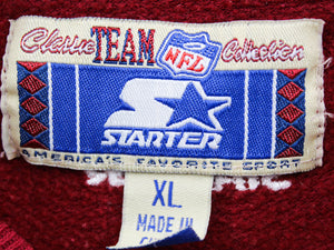 Z - Vintage Washington Commanders NFL Starter Embroidered Logo & Script Crewneck