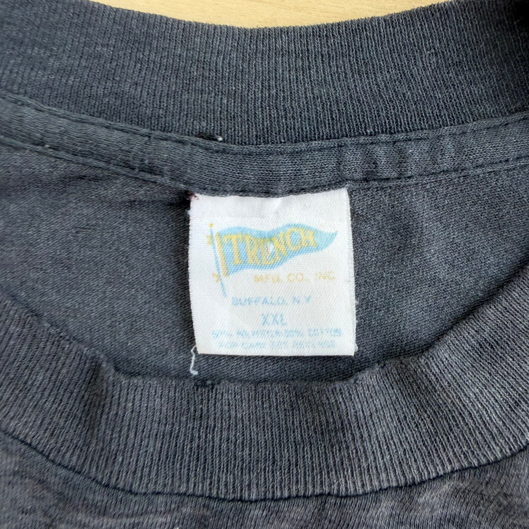 J- Vintage '90 NHL All Star Weekend Game Pittsburgh Graphic Made In USA Single Stitch Tee - 2XL