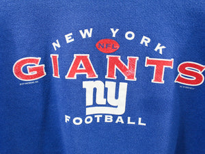 Z - Vintage 2000 Giants NFL Lee Logo & Script Crewneck