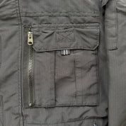 Vintage Abercrombie & Fitch Fleece Lined Zip Up Winter Jacket - M