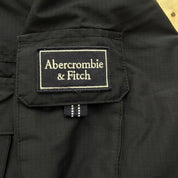 Vintage Abercrombie & Fitch Fleece Lined Zip Up Winter Jacket - M