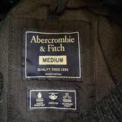 Vintage Abercrombie & Fitch Fleece Lined Zip Up Winter Jacket - M