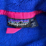 Vintage Women's 90s Patagonia Synchilla Made In USA Snap-T Pullover Polar Fleece - 12 (fits women's L)