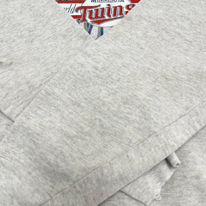 F- Vintage 1991 World Series Minnesota Twins Champions MLB Logo 7 Crewneck
