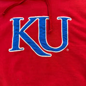 J- Vintage Kansa sUniversity Embroidered Text Hoodie - M