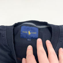 Load image into Gallery viewer, F- Polo Bear By Ralph Lauren Embroidered Text &amp; Logo Crewneck
