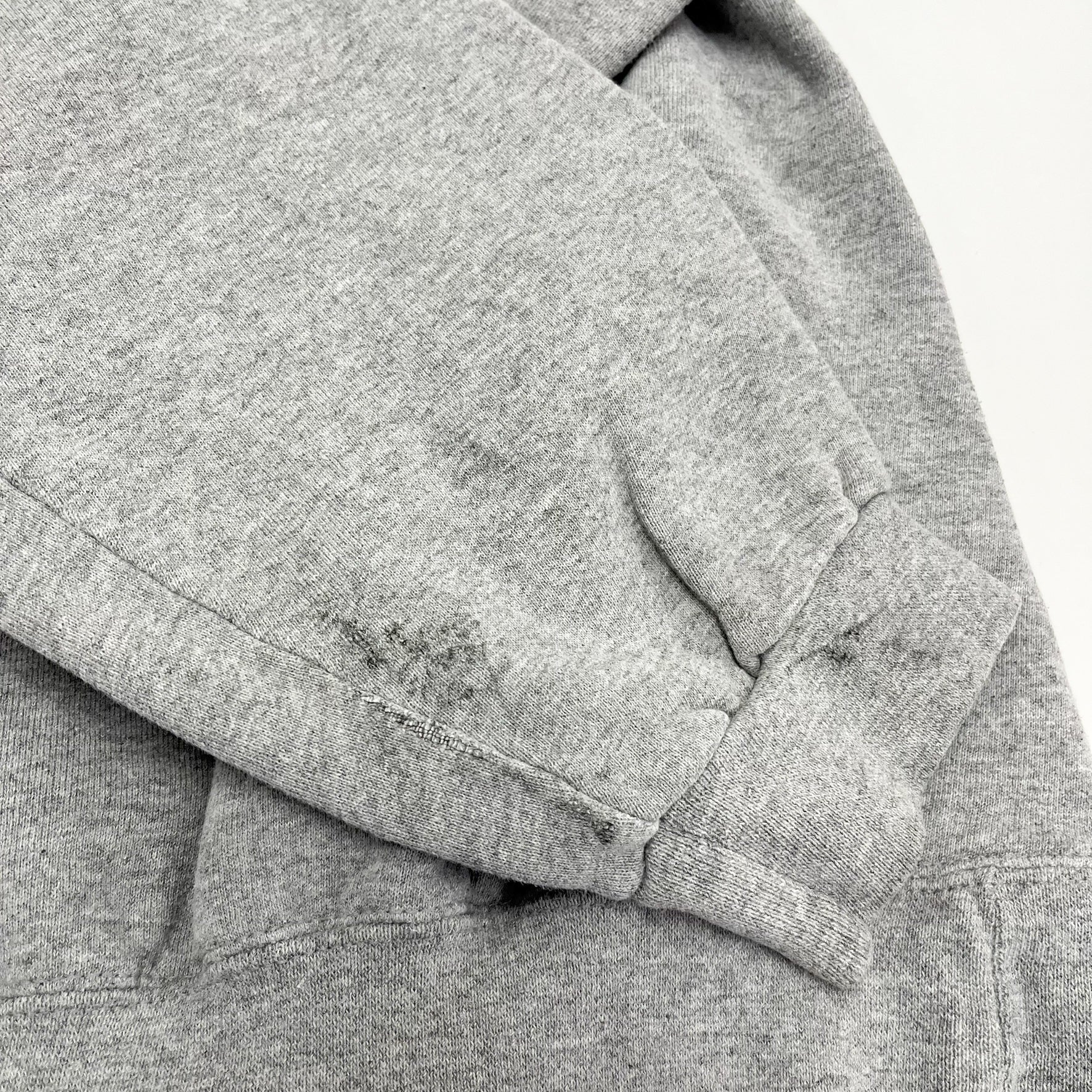 F- Vintage Nike Embroidered Swoosh Chest Crewneck Grey