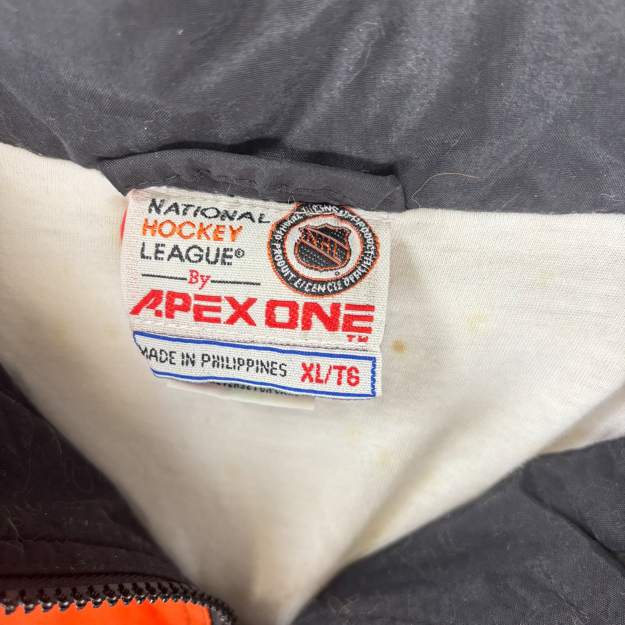 F- Vintage Philadelphia Flyers NHL Apex One Winter Jacket