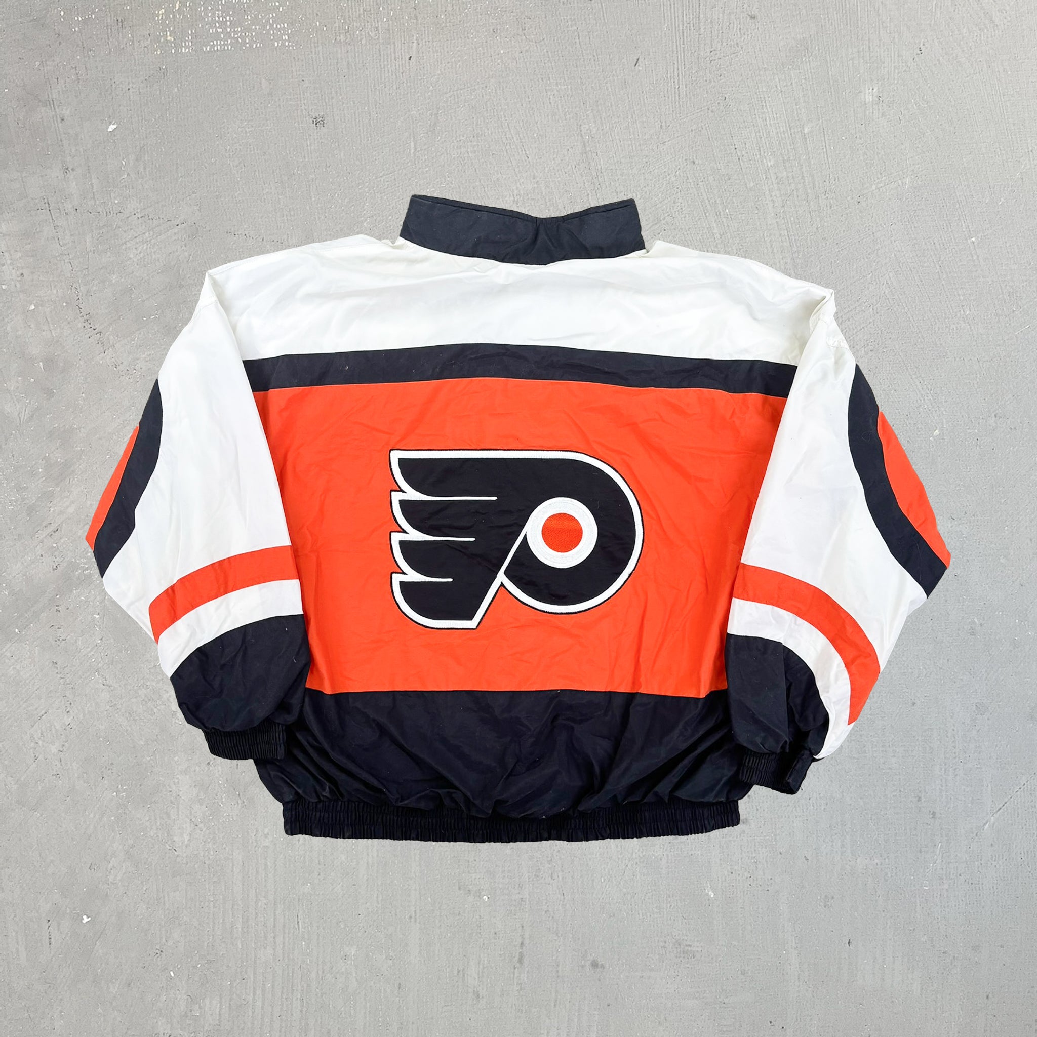 F- Vintage Philadelphia Flyers NHL Apex One Winter Jacket