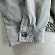Vintage 90s Polo RL Embroidered Logo Beige Harrington Lightweight Jacket - XL