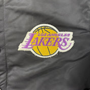F- Vintage Los Angeles Lakers NBA Satin Bomber Jacket