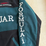J- Vintage Y2K F1 Jaguar Formula 1 Zip Up Bomber Jacket - XL
