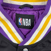 F- Vintage Los Angeles Lakers NBA Satin Bomber Jacket
