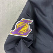 F- Vintage Los Angeles Lakers NBA Satin Bomber Jacket