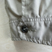 Vintage Polo RL Embroidered Logo Beige Harrington Lightweight Jacket - L