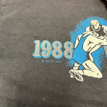 Load image into Gallery viewer, F- Vintage 1988 Idaho Wrestling Championship Single Stitch Hanes 50/50 Tee
