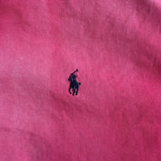 Vintage 90s Polo RL Embroidered Logo Made In Canada Faded Red Harrington Lightweight Jacket - L