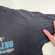 Load image into Gallery viewer, F- Vintage 1988 Idaho Wrestling Championship Single Stitch Hanes 50/50 Tee

