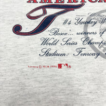 Load image into Gallery viewer, F- Vintage 1991 Boston Red Sox MLB American League Single Stitch Tee
