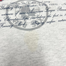 Load image into Gallery viewer, F- Vintage 1991 Boston Red Sox MLB American League Single Stitch Tee
