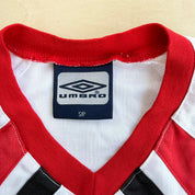 J- Vintage Umbro Scarlet Fever Made In Canada Soccer Jersey - S