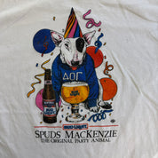 J- Vintage Bud Light Spud Mackenzie Party Animal Made In USA Single Stitch Tee - XL