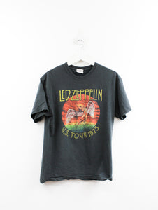Vintage Reissued Led Zeppelin 1975 Us Tour Tee