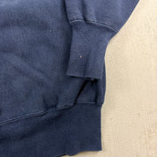 F- Vintage 90s Champion Reverse Weave Made In USA Navy Crewneck
