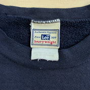 J- Vintage '01 New England Patriots NFL AFC Champions Embroidered Graphic Lee Crewneck - XL