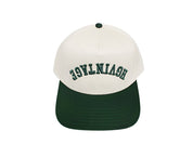 HGV Reverse Logo Natural/Green 5 Panel Snapback Hat