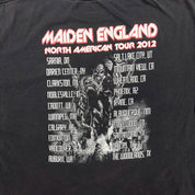 F- '12 Iron Maiden North American Maiden England Tour Graphic Tee