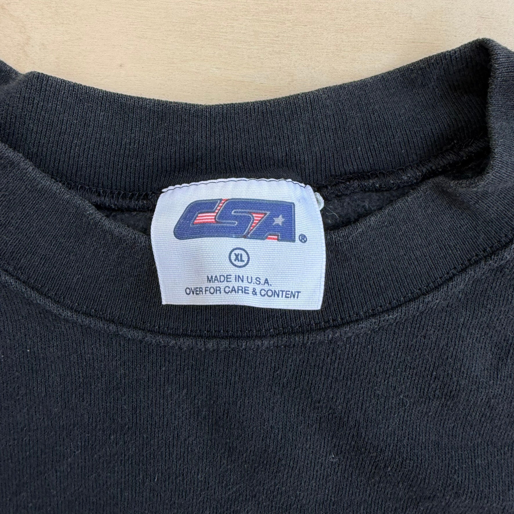 J- Vintage '00 CSA Astronaut New Year's Revolution Graphic Made In USA Crewneck - XL