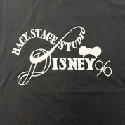 F- Vintage '96 Disney Backstage Studio Text Single Stitch Tee