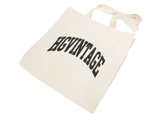 Load image into Gallery viewer, HG Vintage College Logo Puff Print Large Tote Bag
