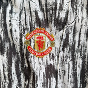 J- Vintage Umbro Manchester United Football Club Embroidered Patch Text Lightweight Zip Up Jacket - XL