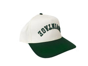 HGV Reverse Logo Natural/Green 5 Panel Snapback Hat
