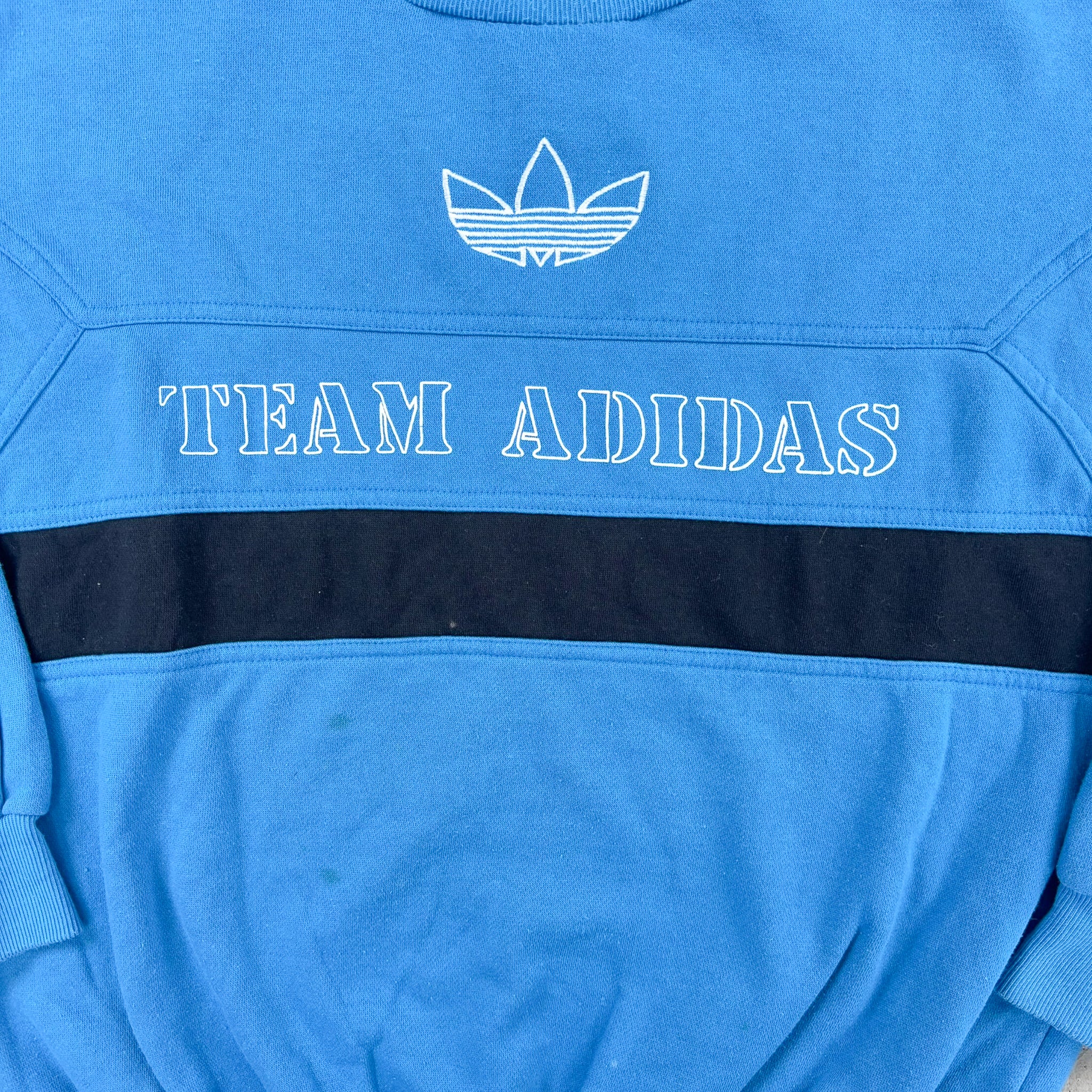 F- Vintage Team Adidas Embroidered Crewneck