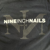 J- Vintage '94 Nine Inch Nails Text Made In USA Single Stitch Tee - XL
