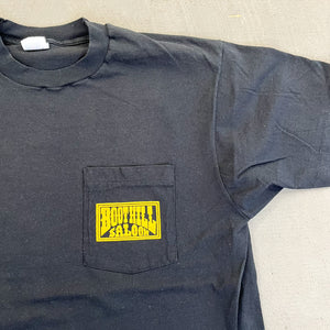 F- Vintage 1992 Boothill Saloon Daytona Bike Week Single Stitch Pocket Tee