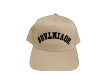 Load image into Gallery viewer, HGV Reverse Logo Tan 5 Panel Snapback Hat
